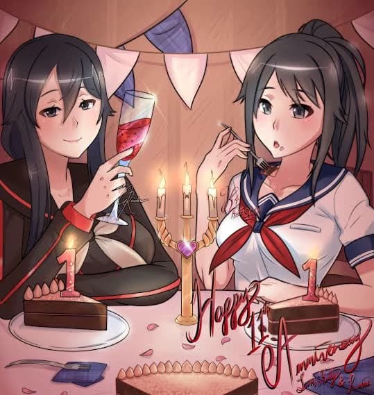 yandere simulator thumbnail