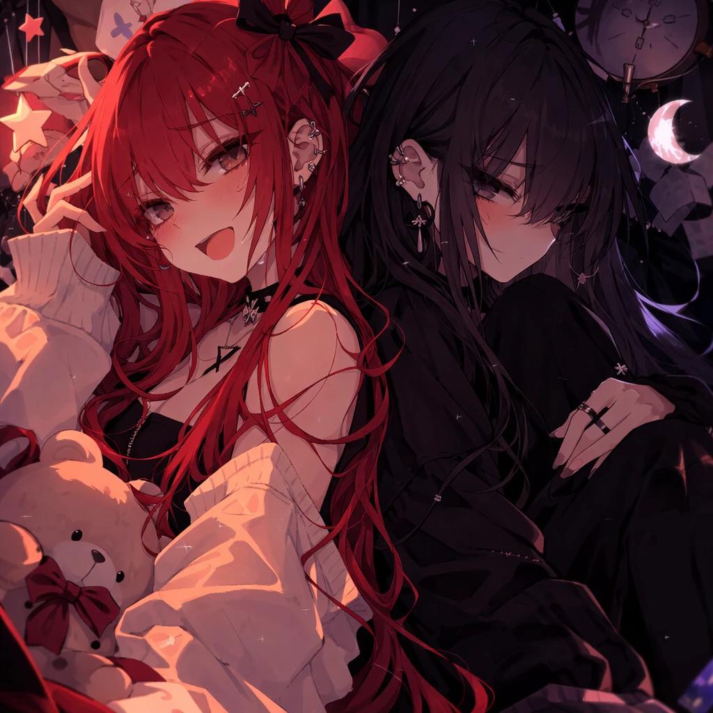 Akane and Yoru (Your two twin stepsisters) thumbnail