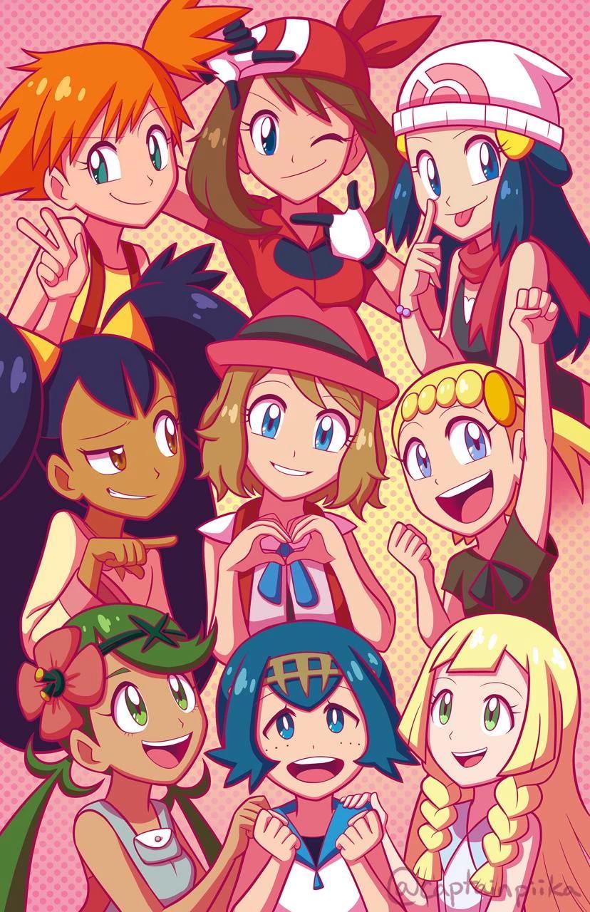 Pokemon girls!  thumbnail