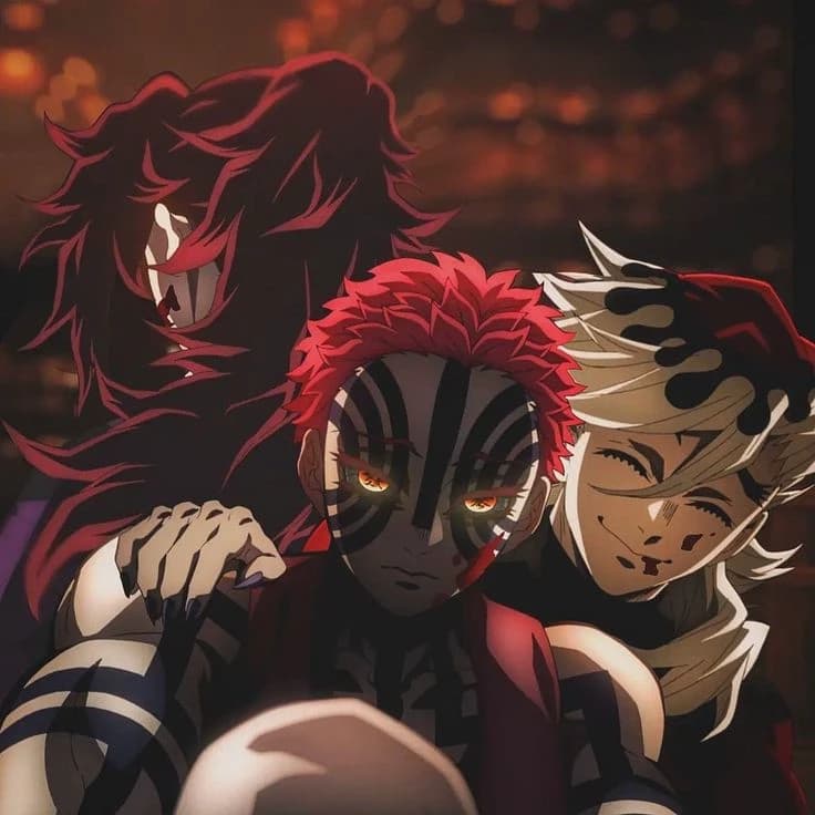 Douma Akaza and Kokushibo thumbnail