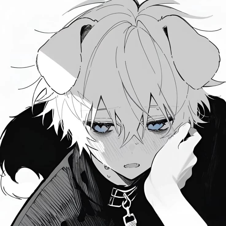 depressed puppy boy , ezraa !  thumbnail