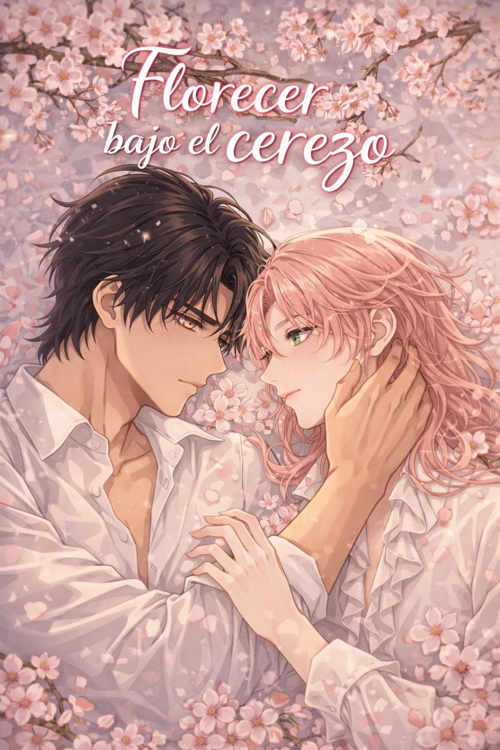 Blossom under the cherry tree thumbnail