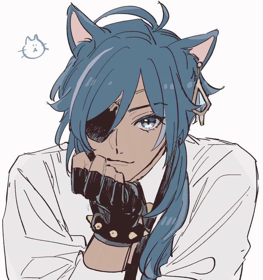 Kaeya is a cat! Nya! thumbnail