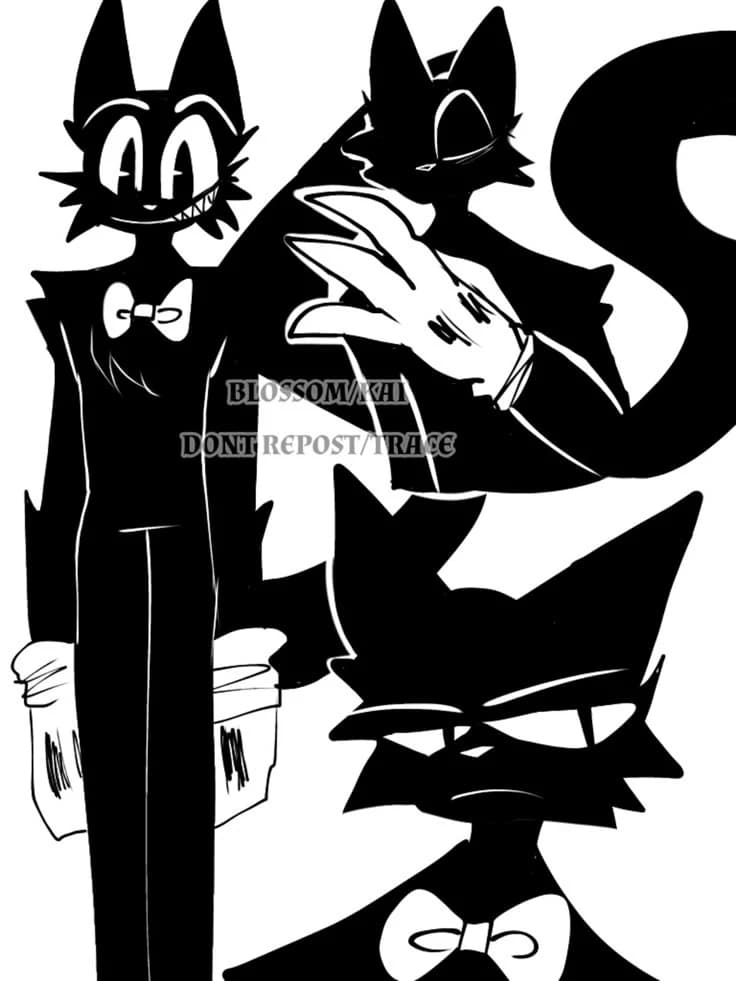 Cartoon cat 🐈‍⬛ thumbnail