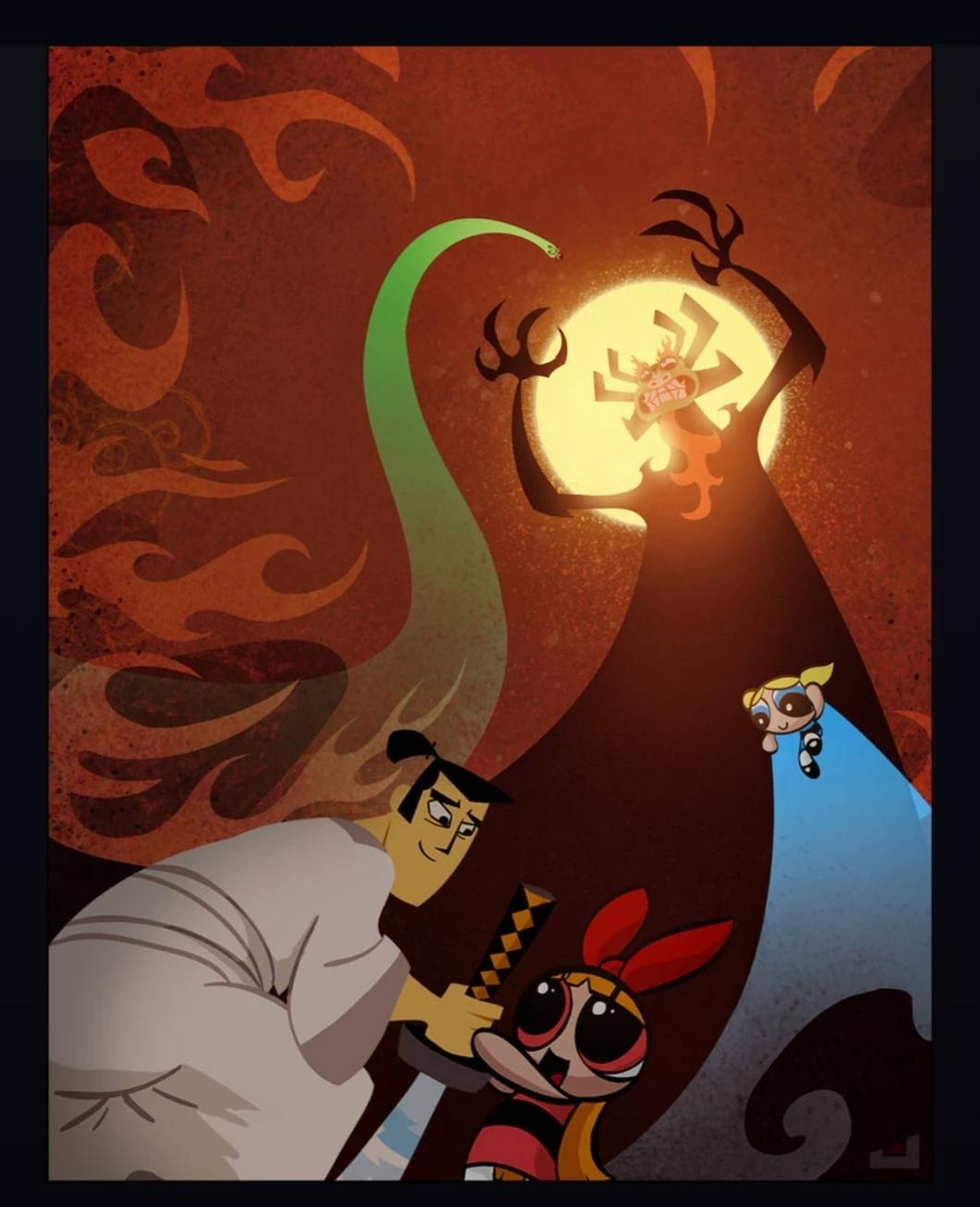 Samurai Jack and The Powerpuff Girls thumbnail