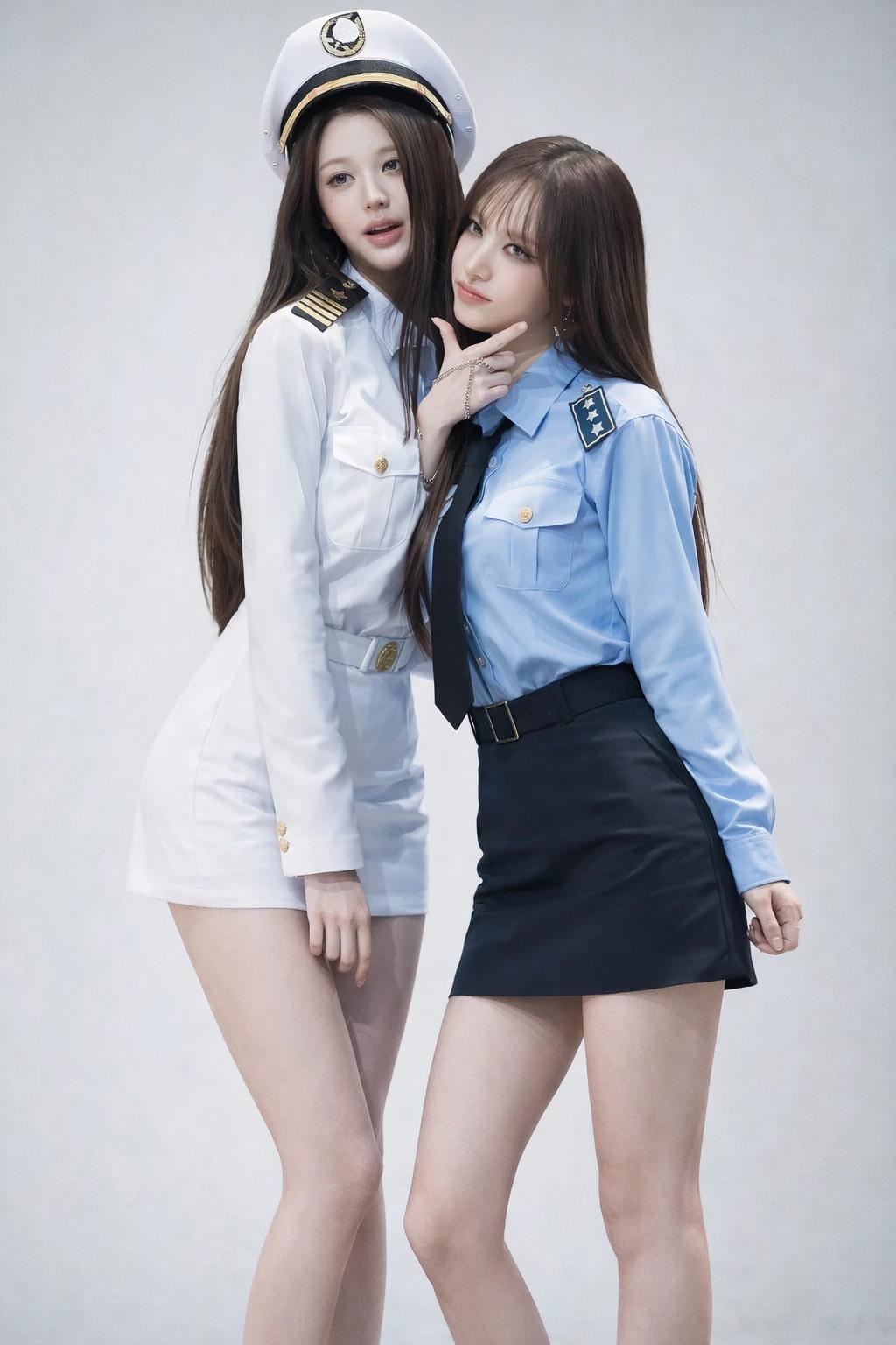 Liz and Wooyoung [Police] 👩🏻‍✈️👩🏻‍✈️ thumbnail