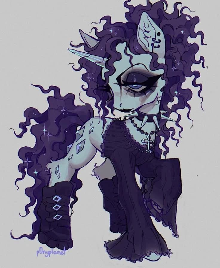 Marla Singer. (pony, strict and sought-after designer, unicorn.) thumbnail