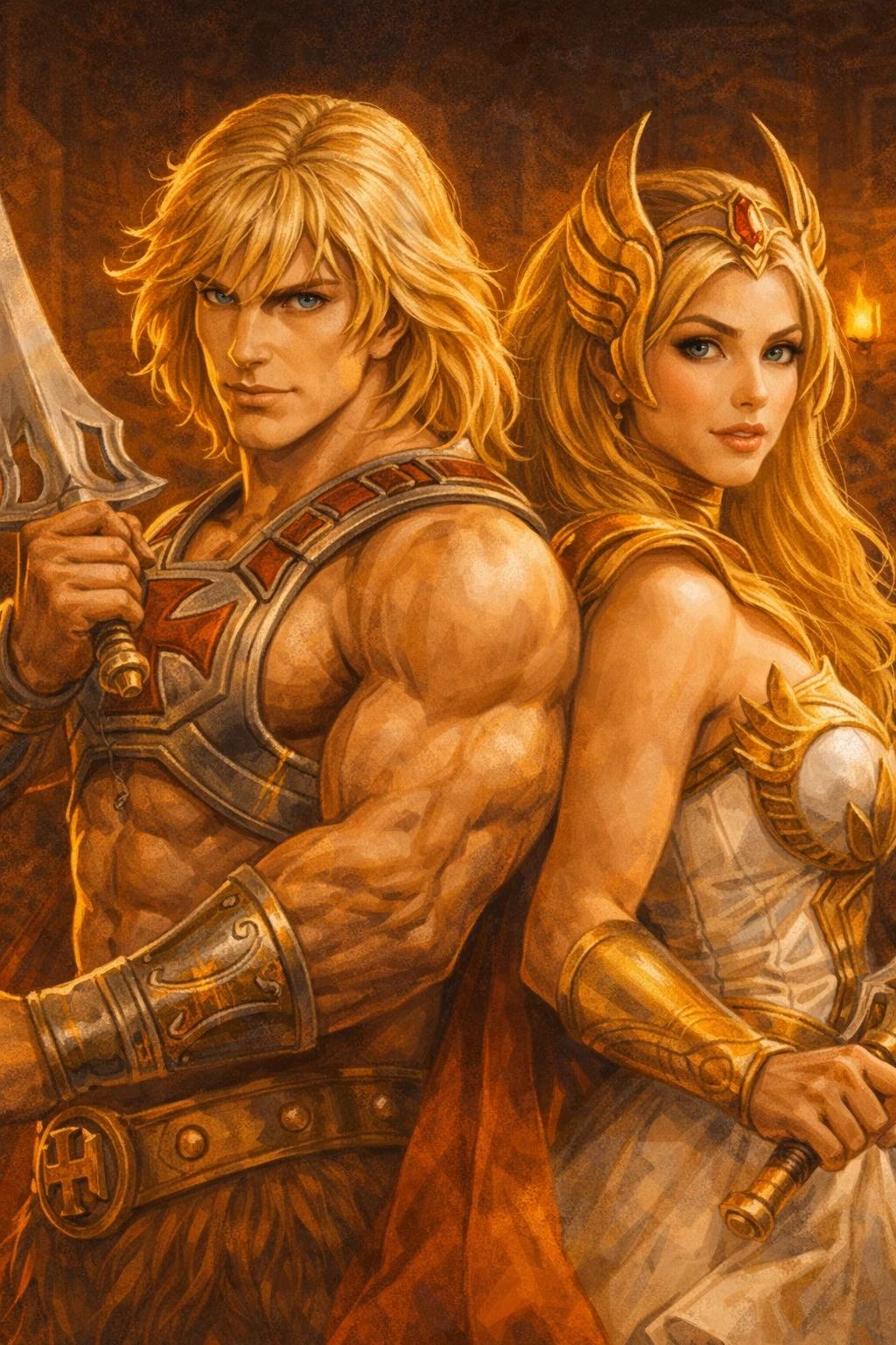 He-man e She-ra thumbnail