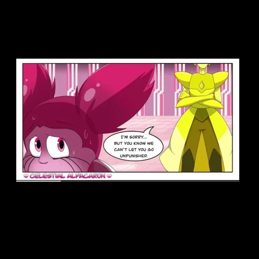 you were Spinel from Steven universe  thumbnail