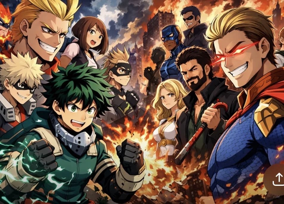 My Hero Academy, internship in America, Boys thumbnail