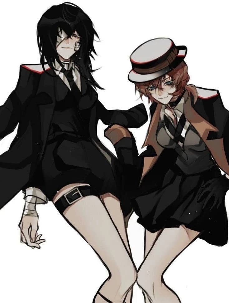 Dazai n Chuuya୨ৎ [Your girlfriends-Girl AU] thumbnail