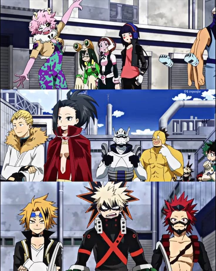 MHA Winter Costumes thumbnail