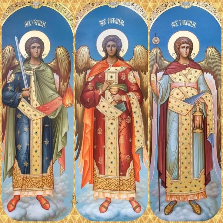Archangels Michael, Gabriel, Raphael thumbnail