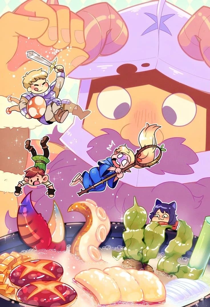 🍮Gulps and dungeons🍛 – on the surface!! - thumbnail