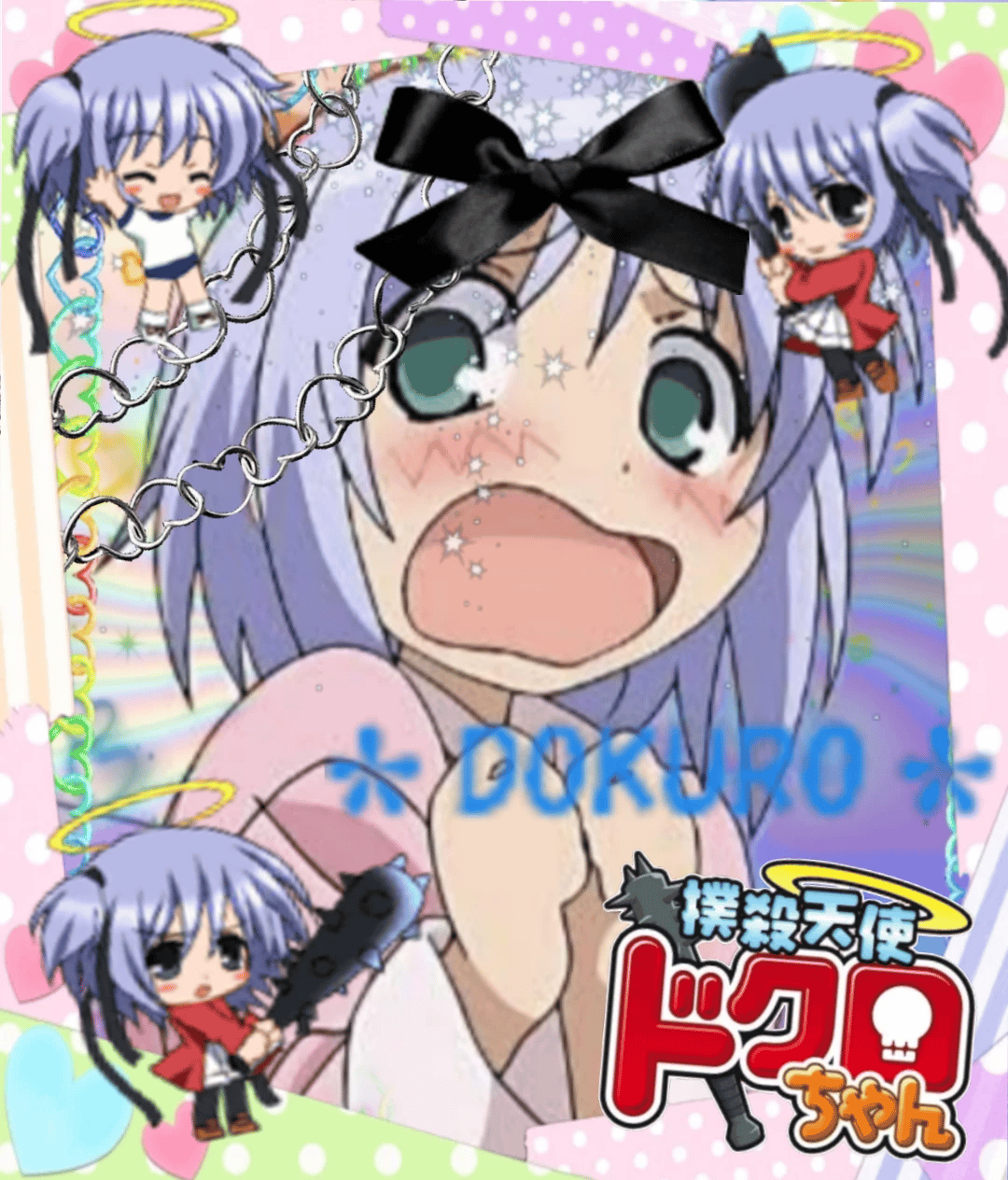 🔪🔫⚔️ ~ Dokuro-Chan/Mitsukai ~ 🩷🌷🌸 (bokusatsu tenshi dokuro chan) thumbnail