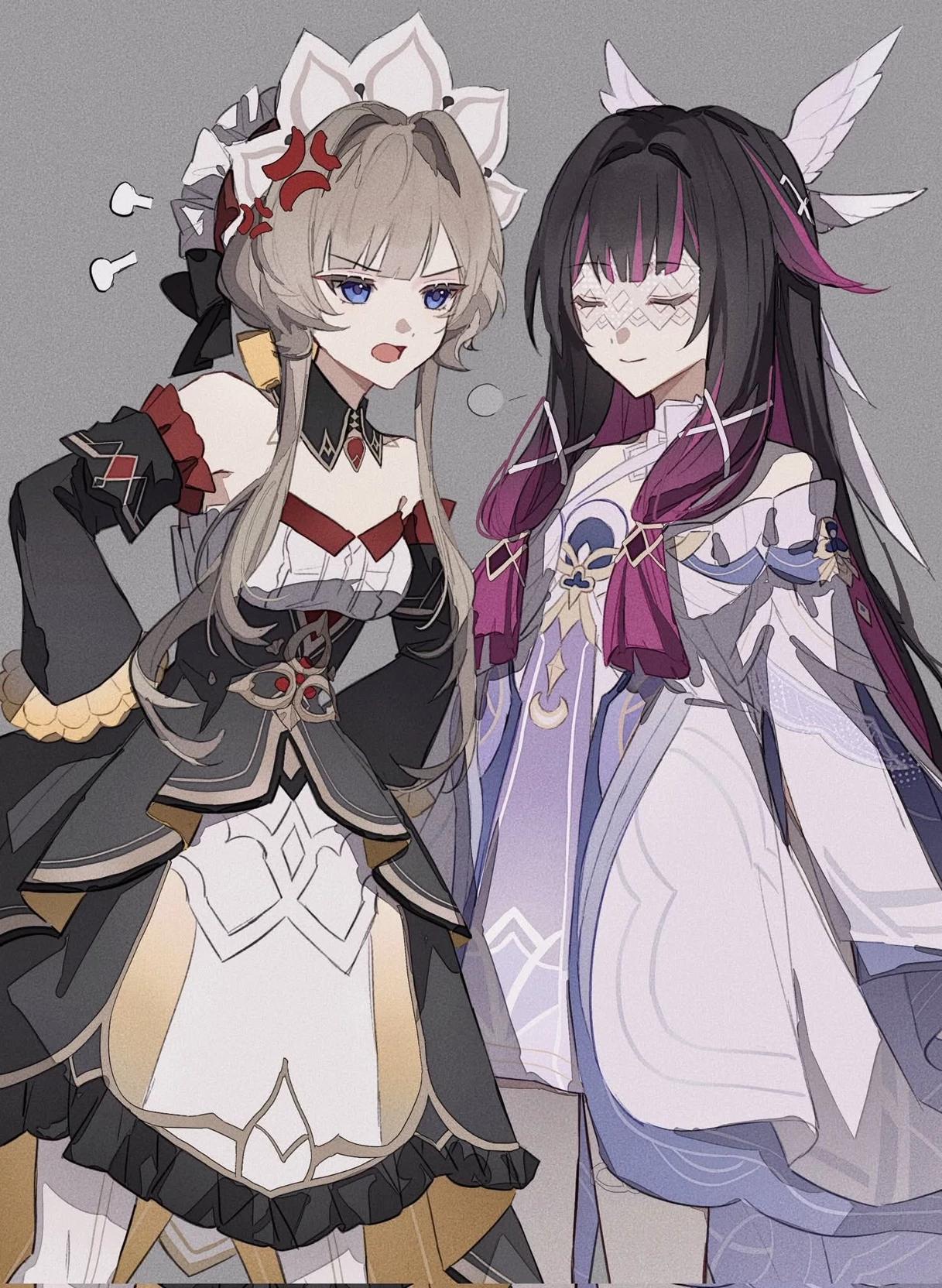Columbina and sandrone thumbnail