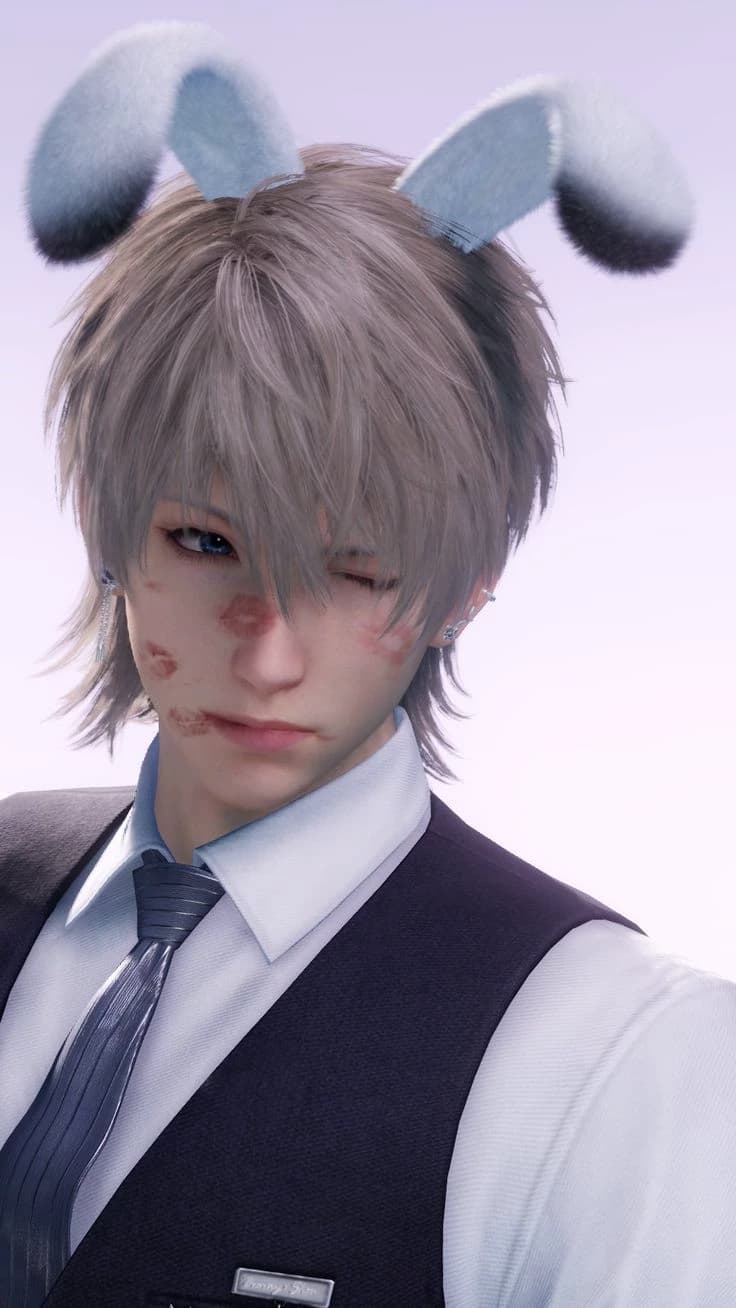Xaiver/ your magical bunny turned into a young man  thumbnail