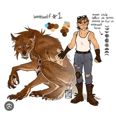 Lyra  werewolf (The Hunted) thumbnail