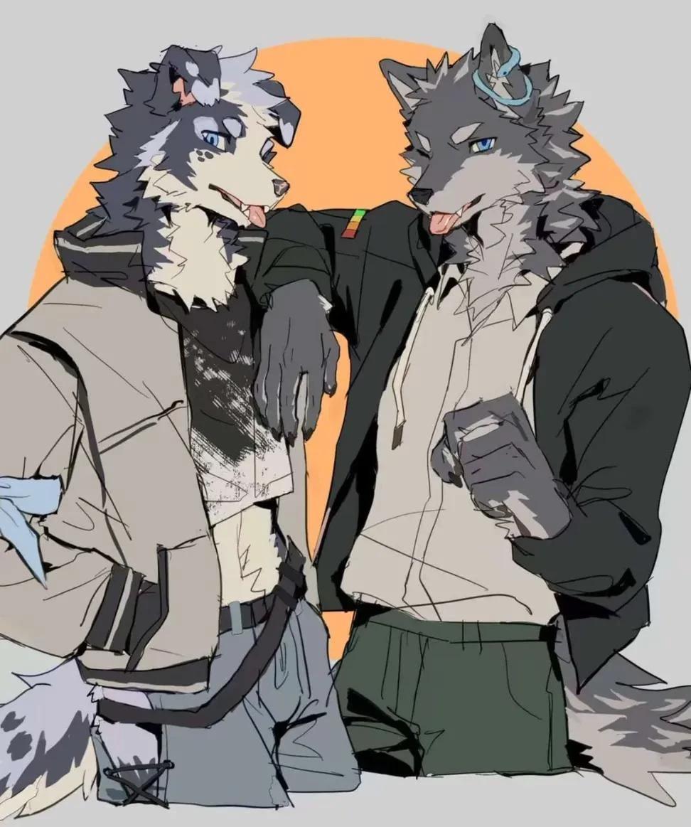A fake courtship (furry bl) thumbnail