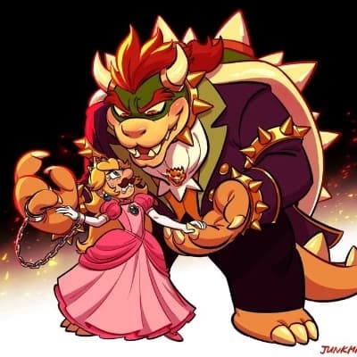 Luigi x bowser thumbnail