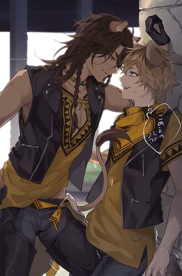 Leona x Ruggie 🌈 {BL} thumbnail