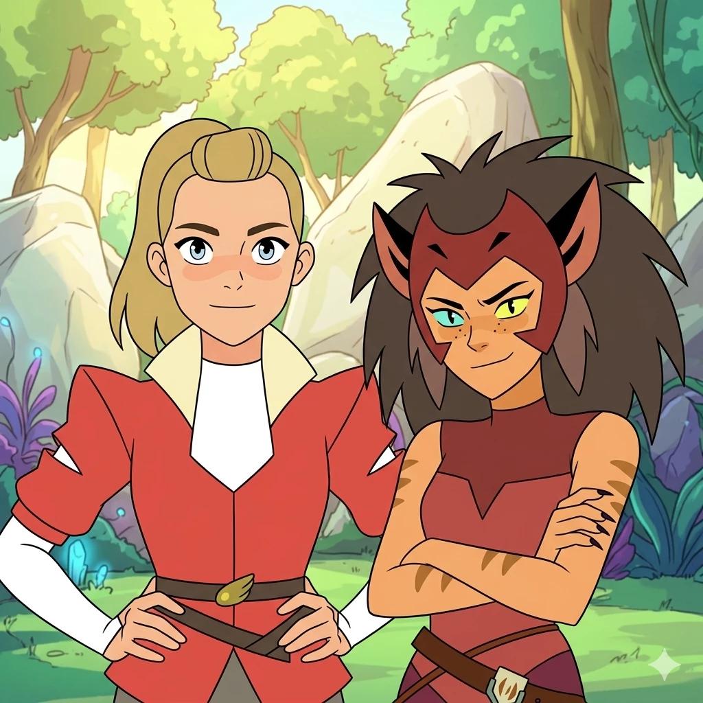 Adora and Catra thumbnail