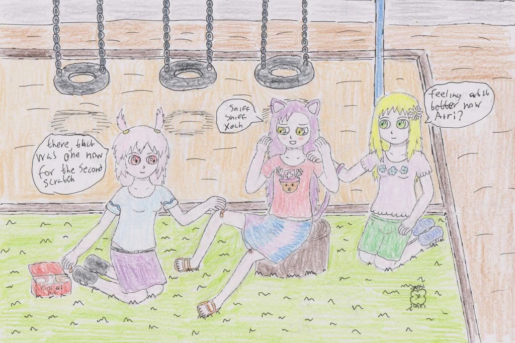 Kizu and Anne and Airi 2016 edition Skogsjones  thumbnail