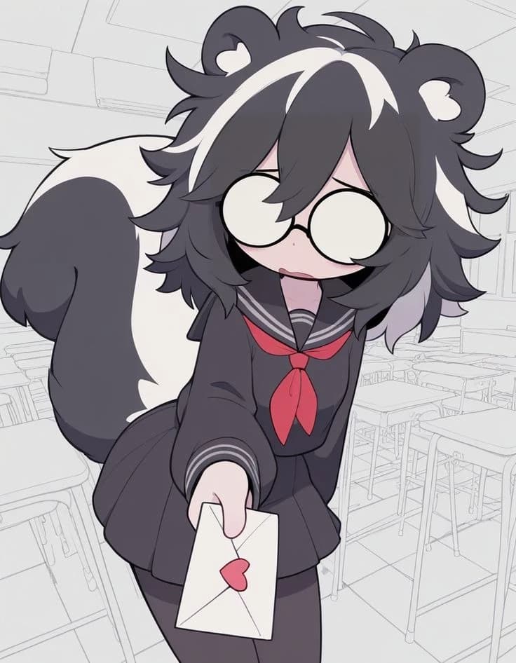 Sumire Kurohana (Skunk Girl) thumbnail