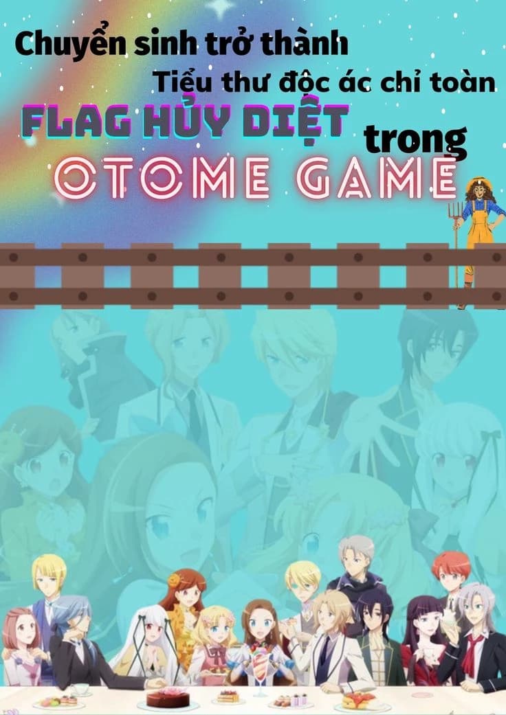 Reincarnated to become an evil lady with only the flag of destruction in the Otome game. thumbnail