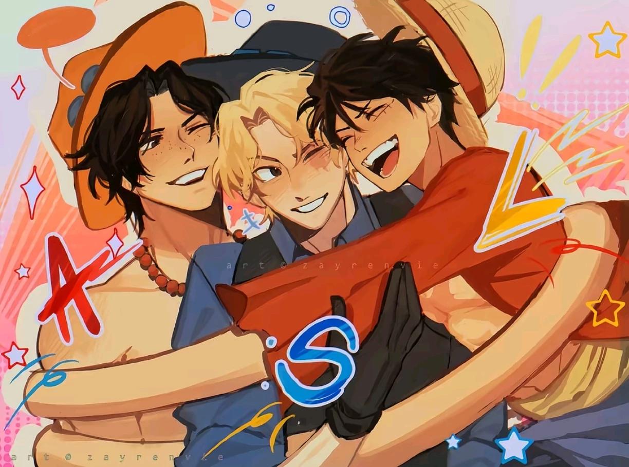 Ace sabo luffy  thumbnail