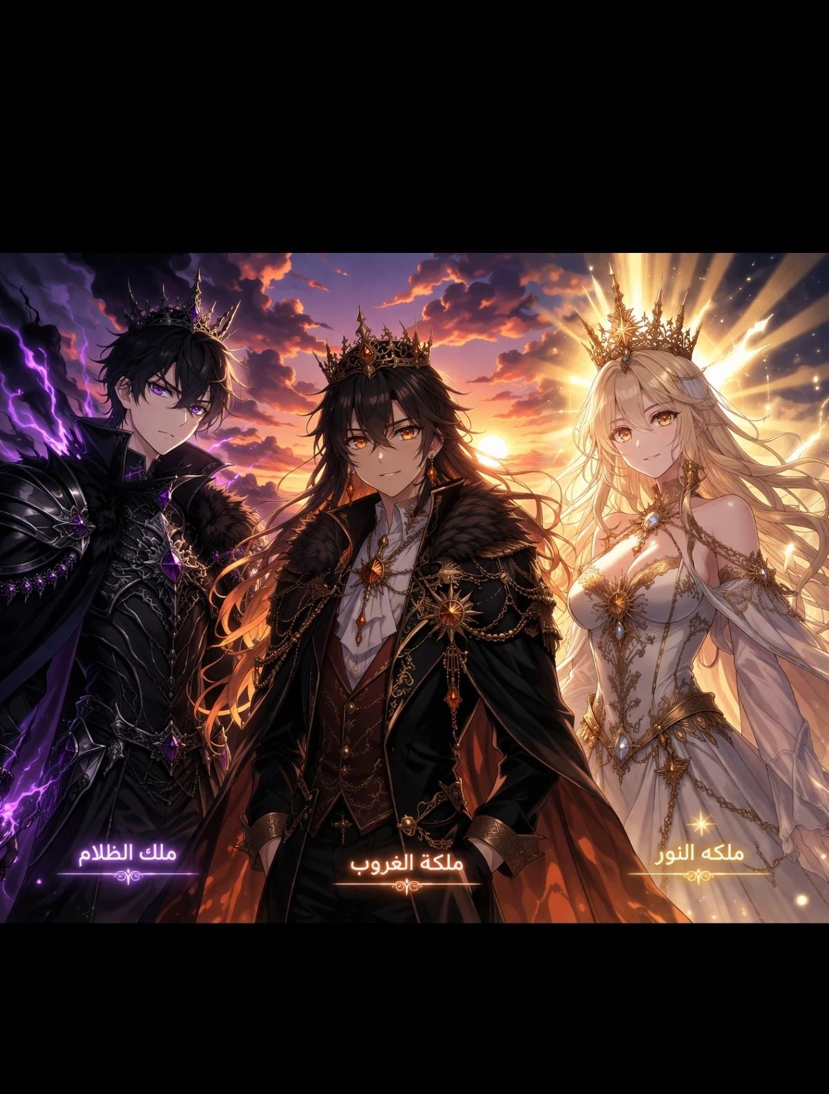 The Queen of Light, the King of Darkness, and the Best of All is the King of the Sunset thumbnail