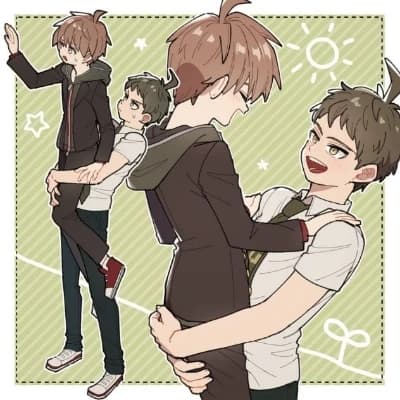 Makoto Naegi x hajime Hinata//#BL thumbnail
