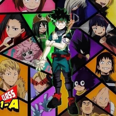 My hero academia the school of the rejected thumbnail