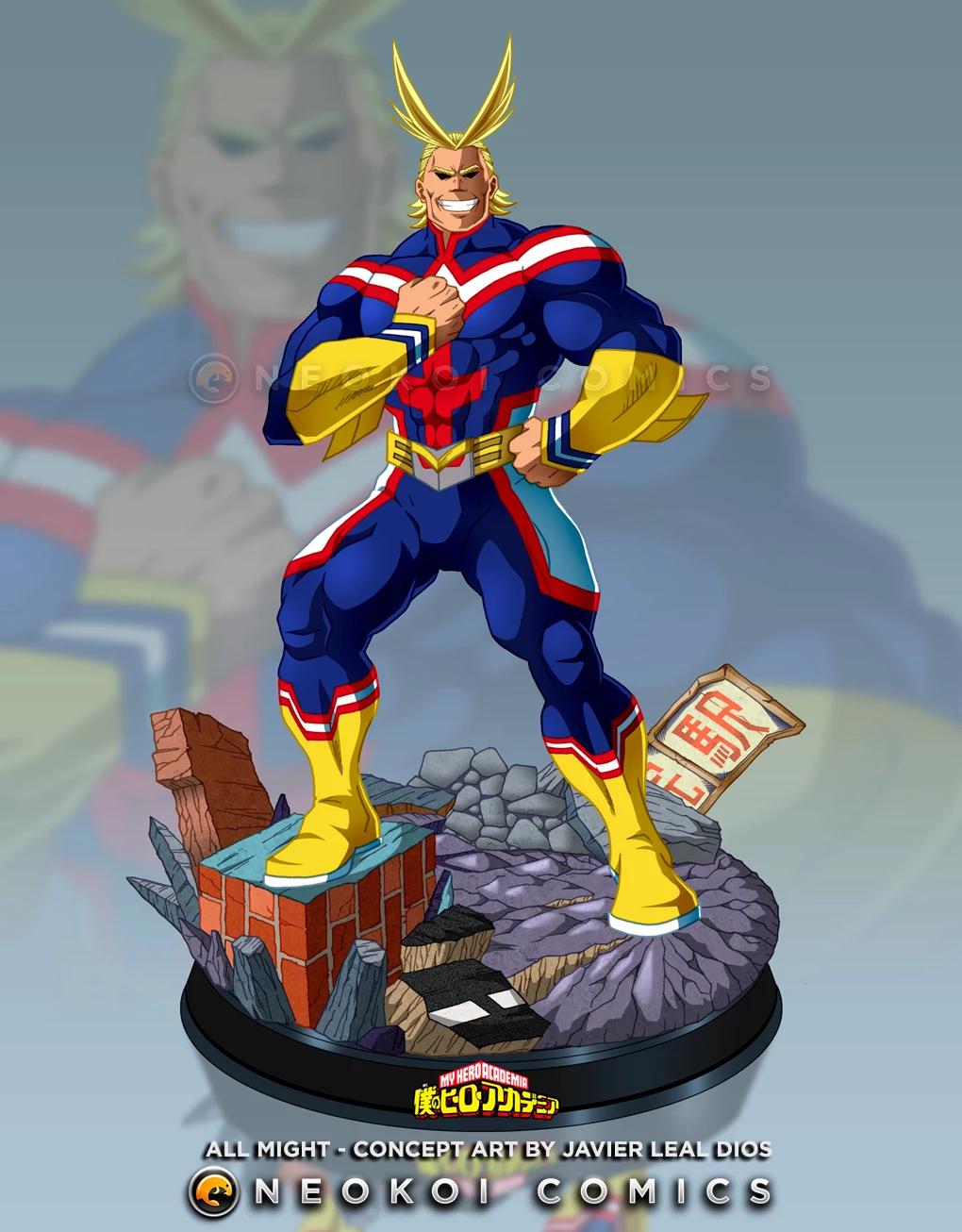 Yagi Toshinori alias All Might thumbnail