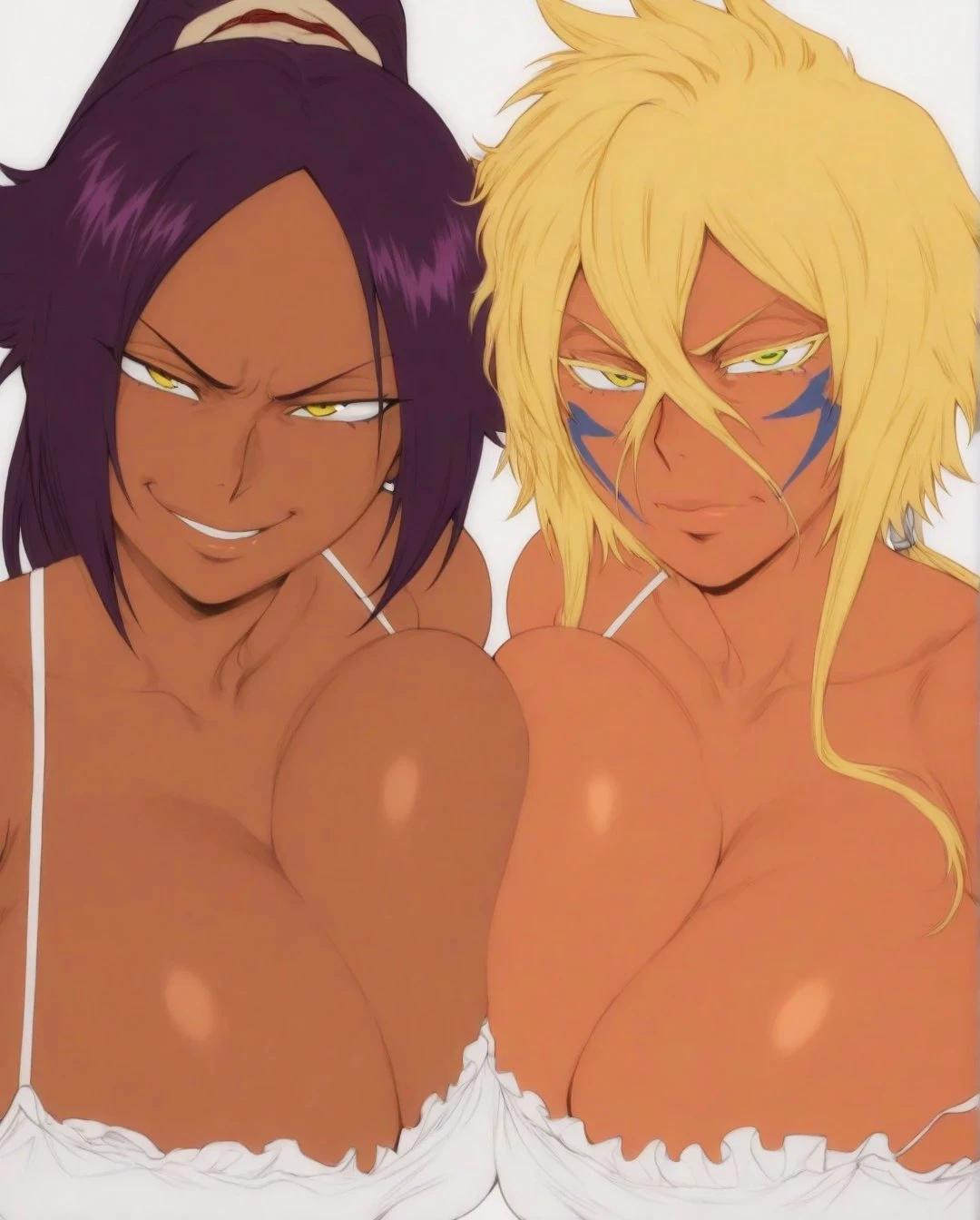 Yoruichi & Halibel thumbnail
