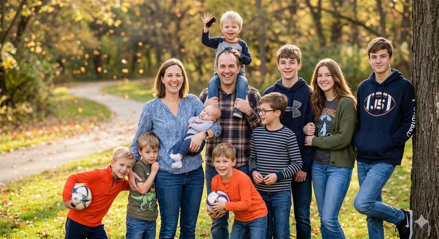 Big, big family.  thumbnail