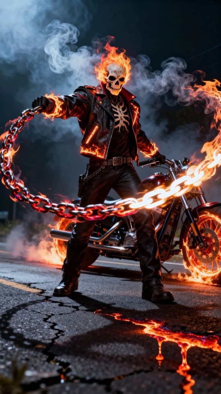 GHOST RIDER 💀🔥 𝒥ℴ𝒽𝓃𝓃𝓎 ℬ𝓁𝒶𝓏ℯ thumbnail