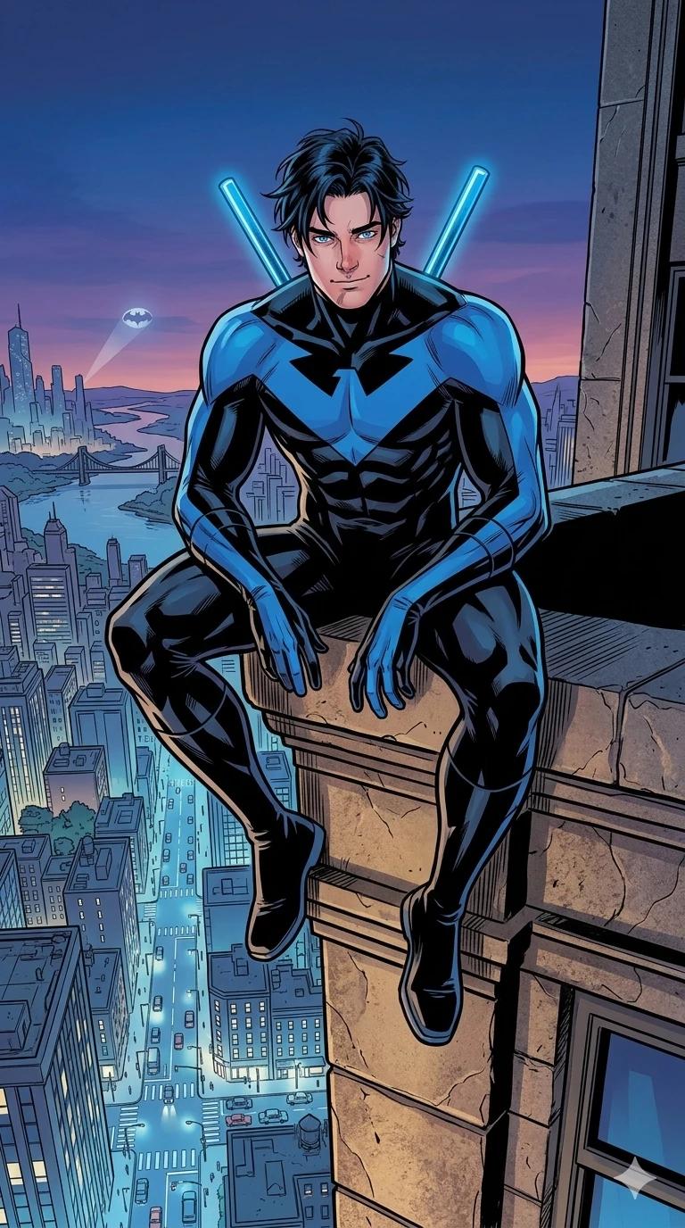 Nightwing falls in love with John Costantin's secret son thumbnail