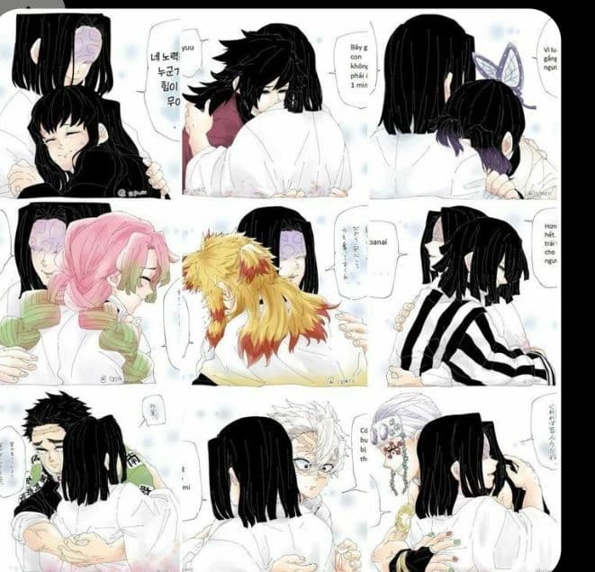 (Kagaya Ubuyashiki's last direct moments with the Hashiras) thumbnail