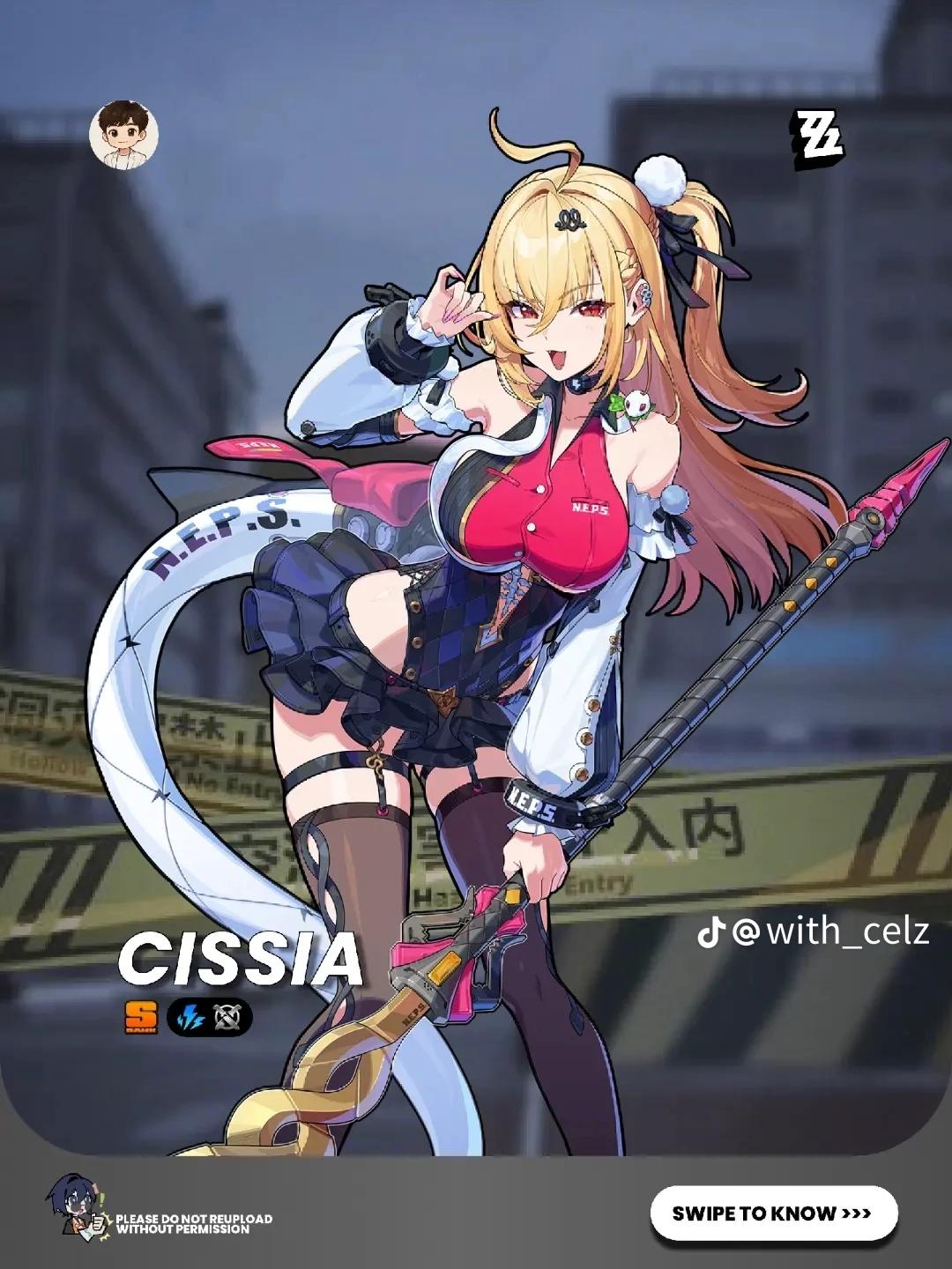 Cissia | Zenless zone zero thumbnail