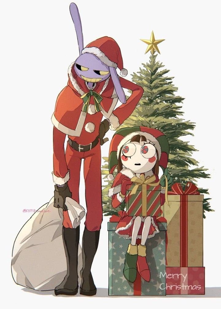 Christmas at the digital circus (have a good time with everyone ♥) thumbnail