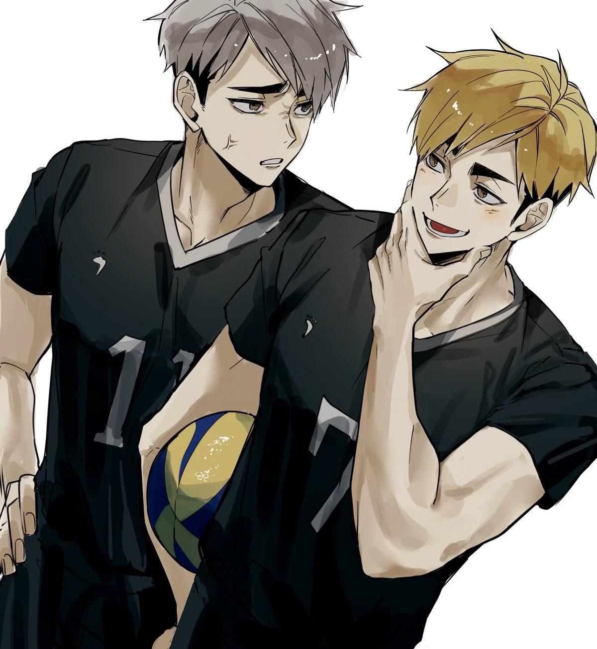 Atsumu Miya, Osamu Miya. thumbnail