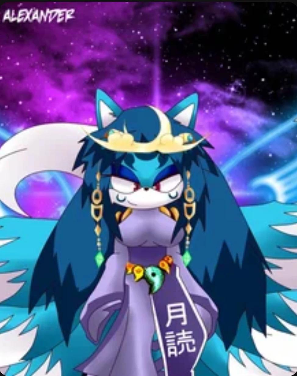 Tsukuyomi the Kitsune ( Moon goddess) thumbnail