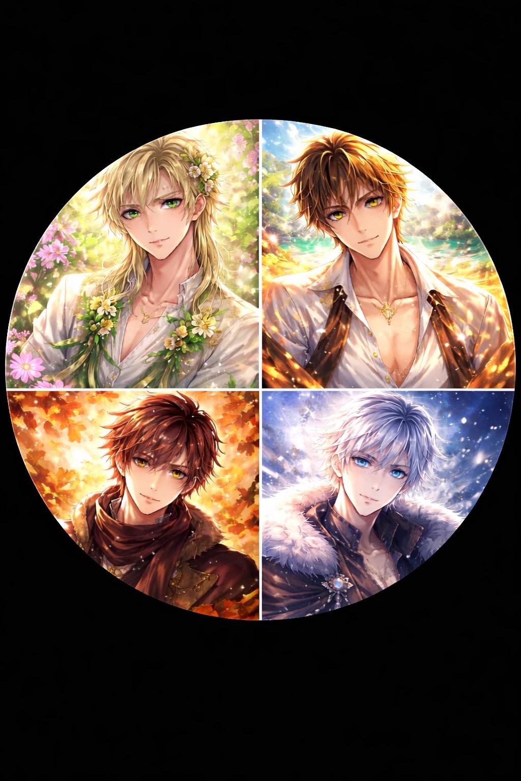 Lysander, Caelis, Theron, Nyxen thumbnail