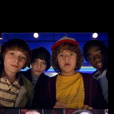 Dustin,Lucas, Will y Mike thumbnail