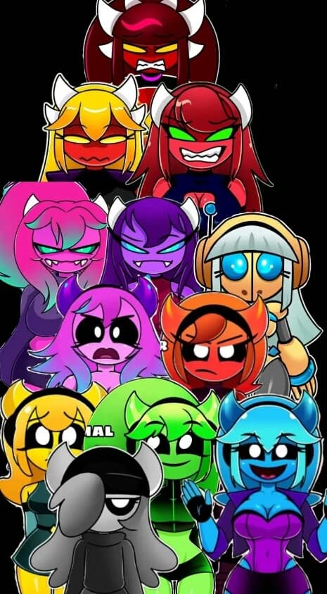 Geometry dash demon girls thumbnail