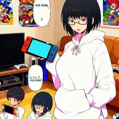 Hanabi Kawashima, Your Big Gamer Sister is seduced by a teacher thumbnail