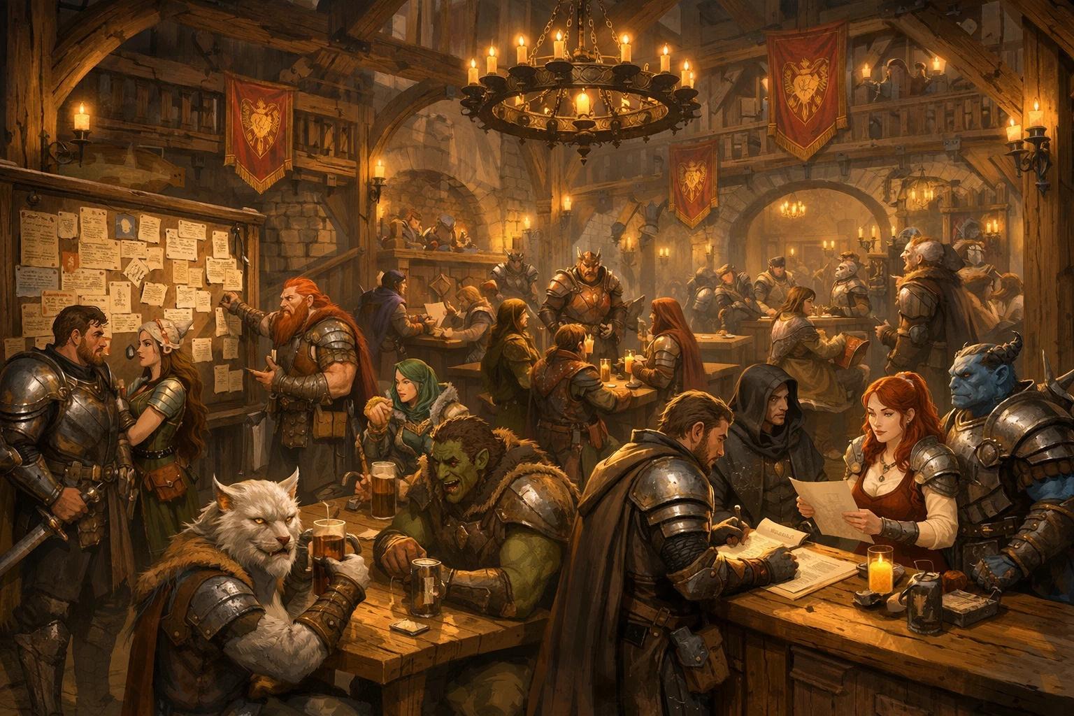 Guilds and dungeons. thumbnail