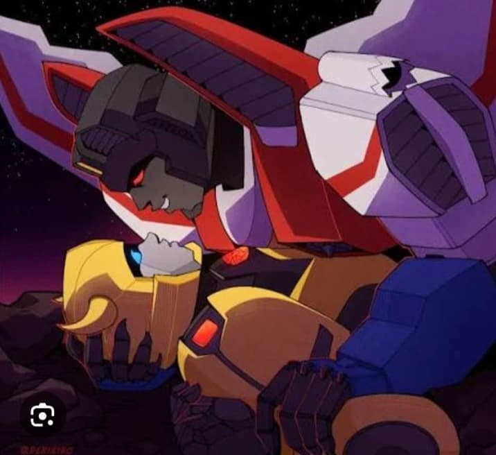 Starscream x Bumblebee Starbee transformers thumbnail
