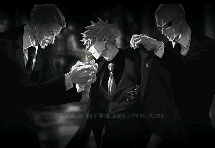 Bakugo Katsuki Mafioso thumbnail